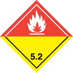 Obrázek Bezpečnostní značka č. 5.2 bílý symbol